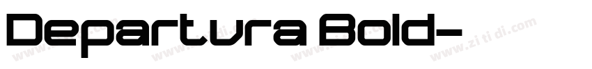 Departura Bold字体转换 Departura Bold字体转换